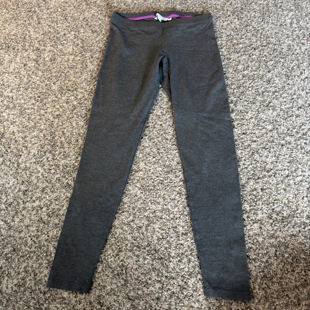 Boden Womens Charcoal Gray Heather Full Length Leggings Size US 6 UK 10